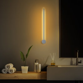 Opviq Sword - 13481 Lámpara de pared Gris